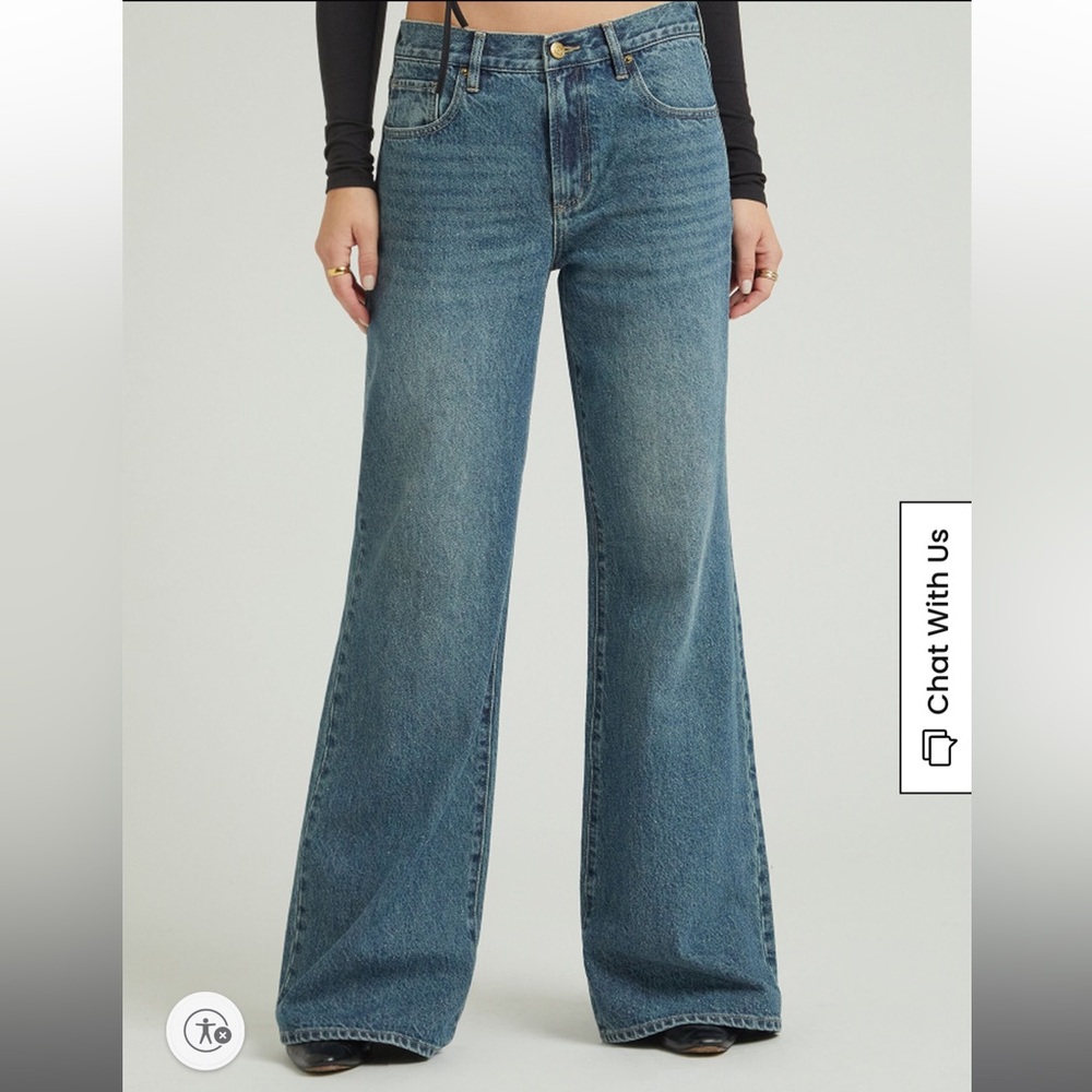Pacsun Lena super baggy glitter jeans